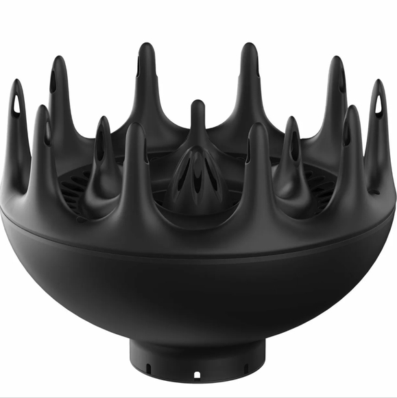Xtava Hair Black Orchid Xtava Natural Curly Large Hair Blow Dryer